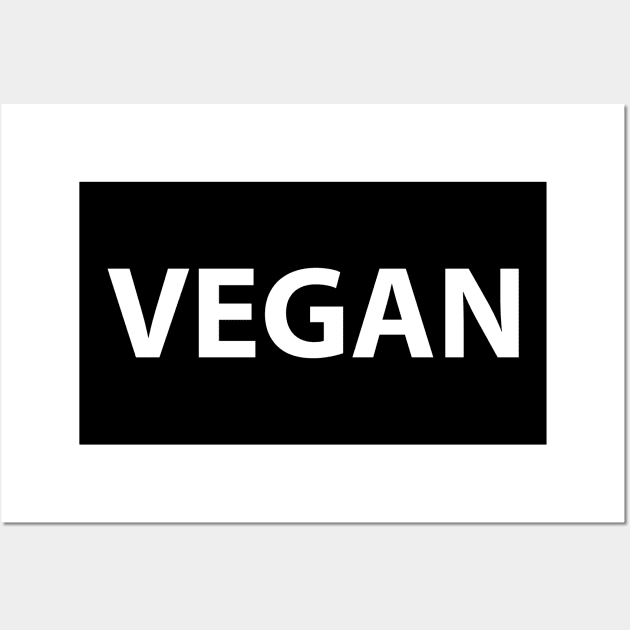 vegan Wall Art by kupkle